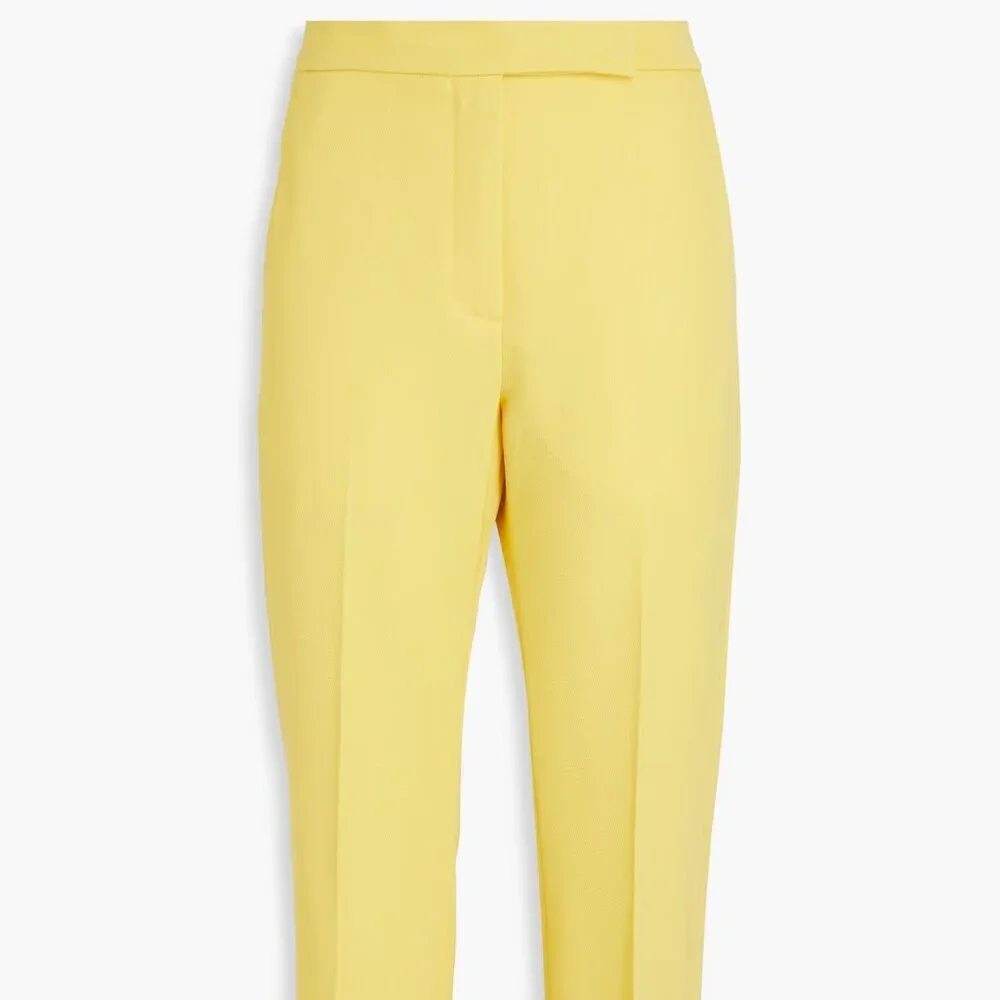 TORY BURCH Wool-twill straight-leg pants